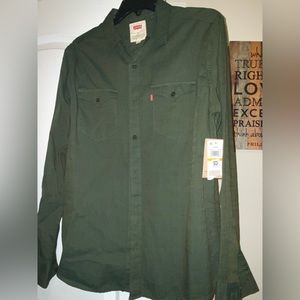 Men buttoned shirt